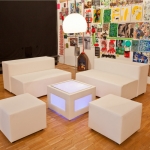 Sitzelement - White - Mietmöbel von ELEMENTS EVENTDESIGN